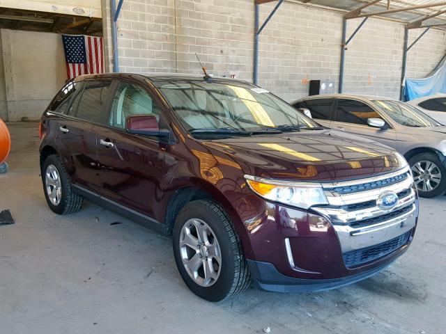 2FMDK4JC4BBA66785 - 2011 FORD EDGE SEL PURPLE photo 1