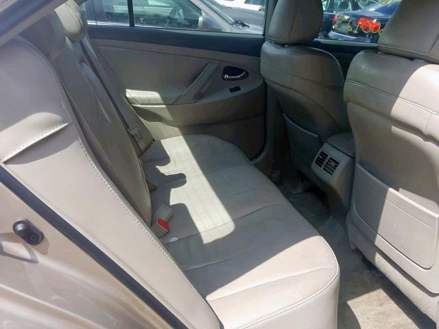 4T1BB46K99U086266 - 2009 TOYOTA CAMRY HYBR GOLD photo 6