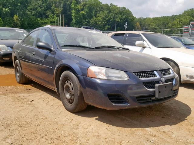 1B3EL36T74N334424 - 2004 DODGE STRATUS SE BLUE photo 1