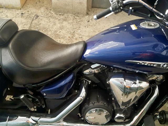 JYAVP32E5DA002477 - 2013 YAMAHA XVS1300 CT BLUE photo 5