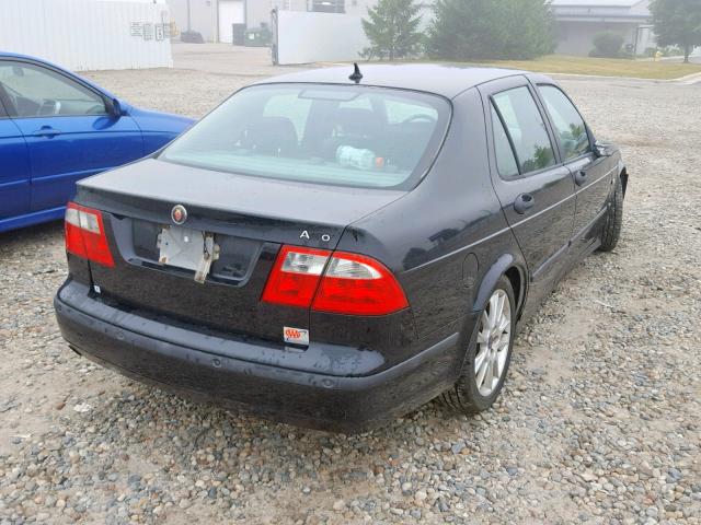 YS3EH45G633010278 - 2003 SAAB 9-5 AERO BLACK photo 4