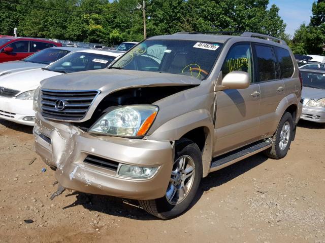 JTJBT20X770130938 - 2007 LEXUS GX 470 BEIGE photo 2