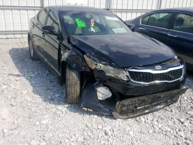 5XXGN4A7XCG054122 - 2012 KIA OPTIMA EX BLACK photo 1