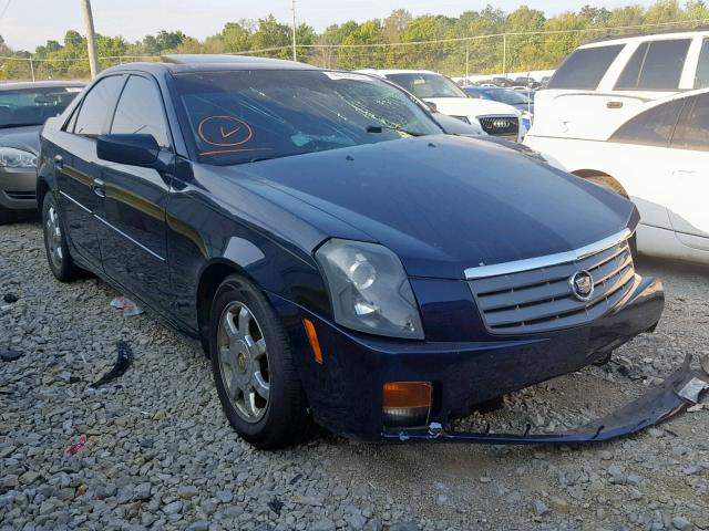 1G6DP567750153306 - 2005 CADILLAC CTS HI FEA BLUE photo 1