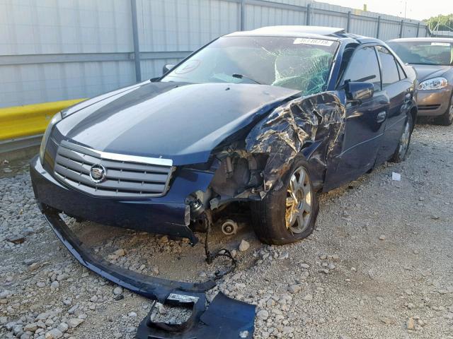 1G6DP567750153306 - 2005 CADILLAC CTS HI FEA BLUE photo 2