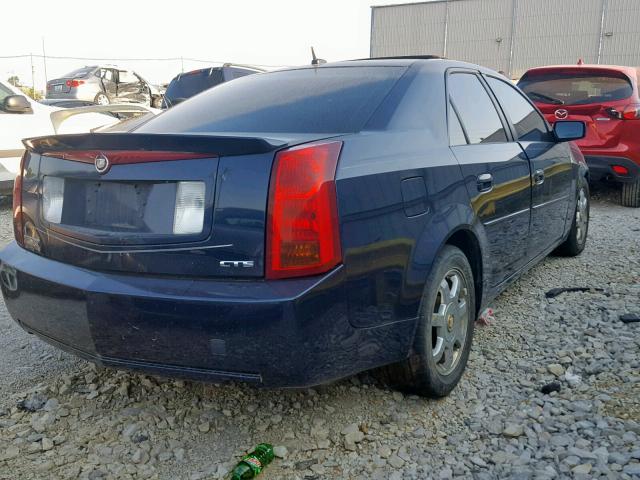 1G6DP567750153306 - 2005 CADILLAC CTS HI FEA BLUE photo 4