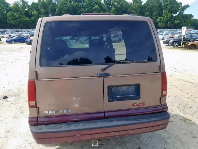 1GKDM19W5VB527602 - 1997 GMC SAFARI XT GOLD photo 10