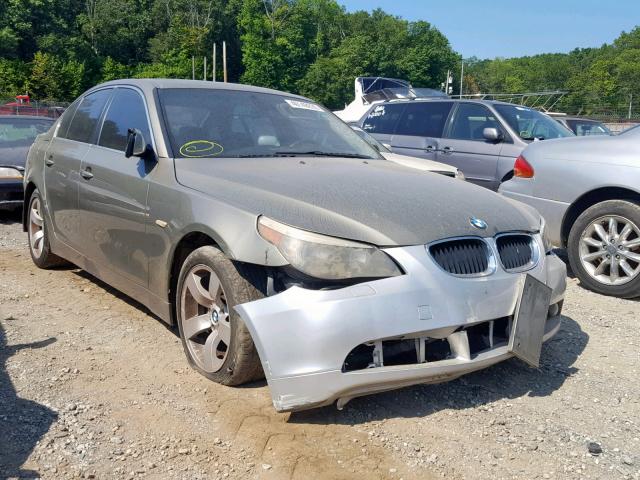 WBANA53524B848444 - 2004 BMW 525 I GRAY photo 1