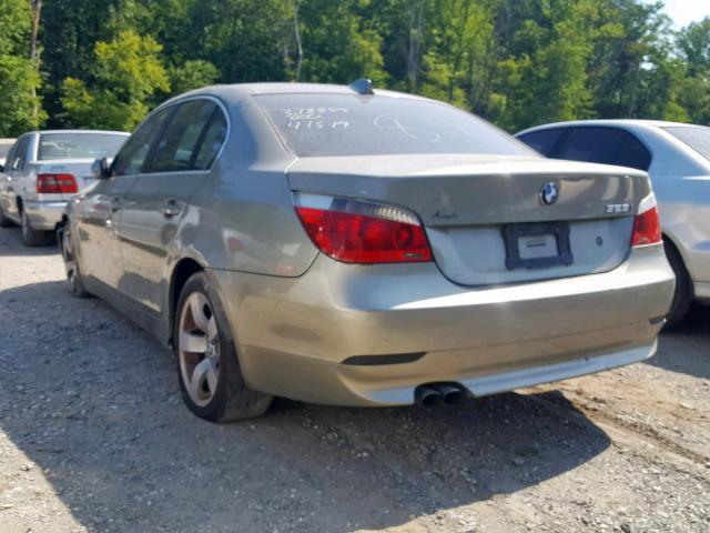 WBANA53524B848444 - 2004 BMW 525 I GRAY photo 3