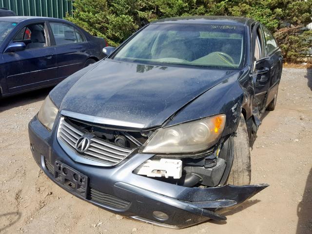 JH4KB16585C006550 - 2005 ACURA RL CHARCOAL photo 2