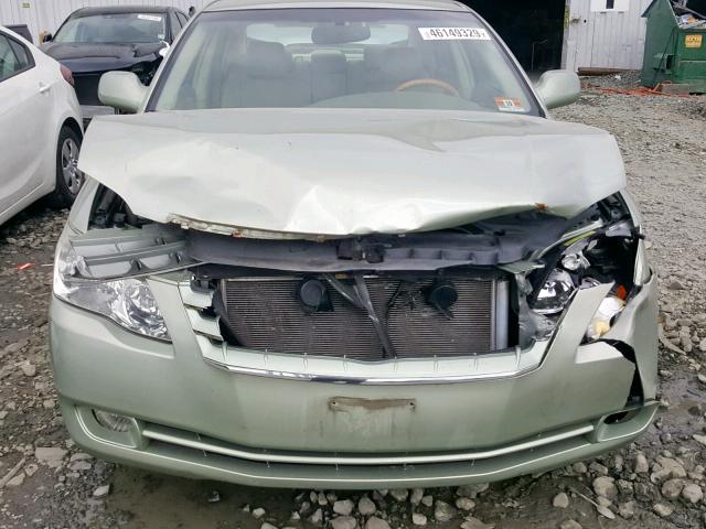 4T1BK36B17U218721 - 2007 TOYOTA AVALON XL GREEN photo 9