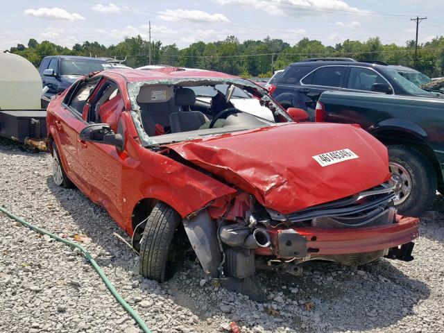 1G1AT58H697254599 - 2009 CHEVROLET COBALT LT RED photo 1