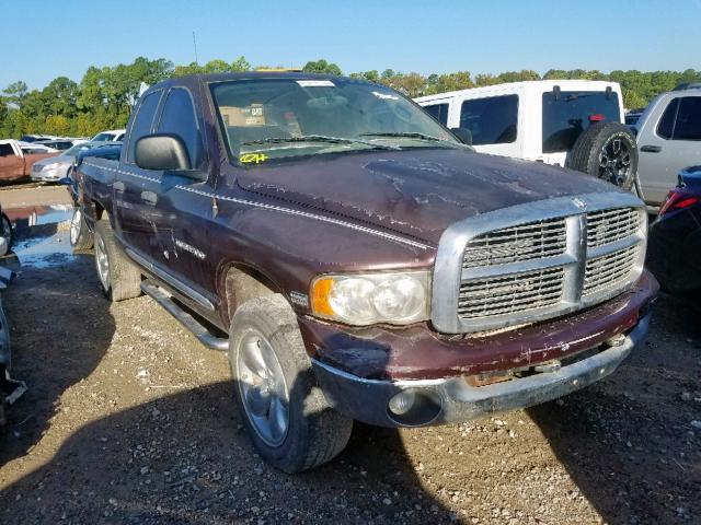 1D7HU18D44S663186 - 2004 DODGE RAM 1500 S PURPLE photo 1