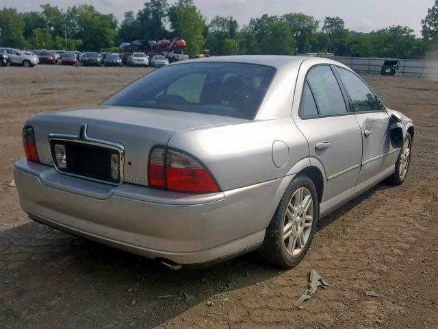 1LNHM87A93Y659992 - 2003 LINCOLN LS SILVER photo 4