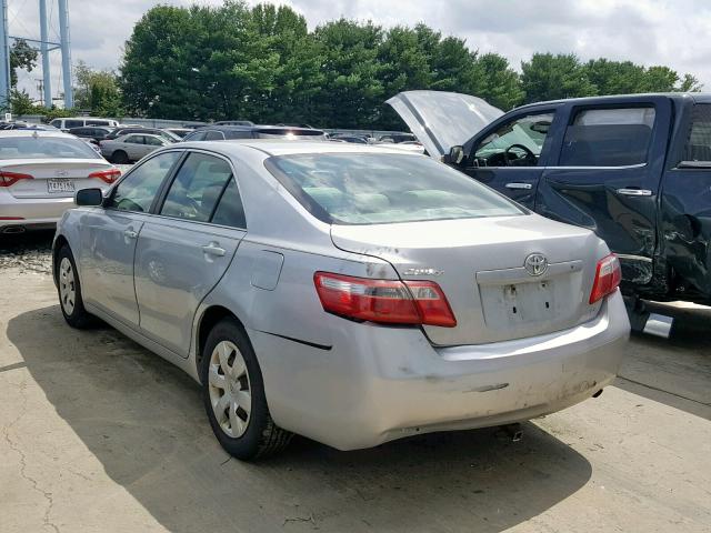 4T1BE46K37U110551 - 2007 TOYOTA CAMRY NEW SILVER photo 3