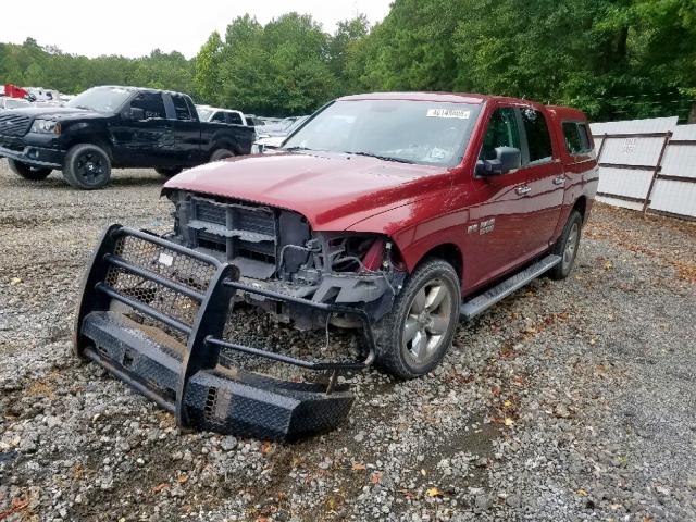 1C6RR6LT7FS582009 - 2015 RAM 1500 SLT RED photo 2