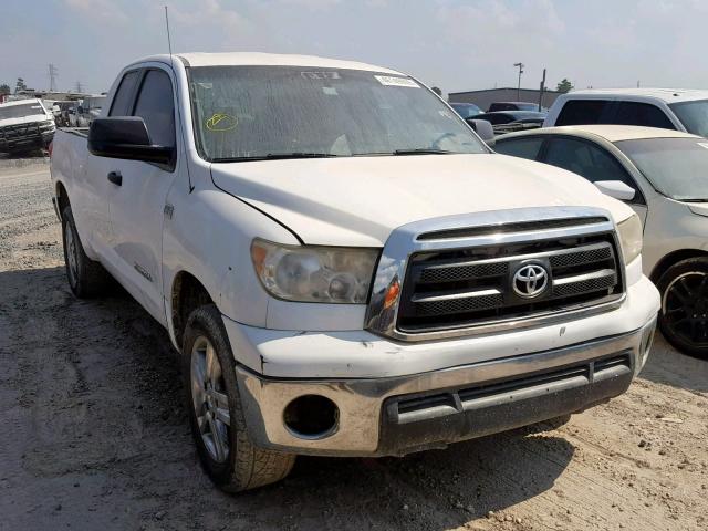 5TFRM5F17AX004158 - 2010 TOYOTA TUNDRA DOU WHITE photo 1