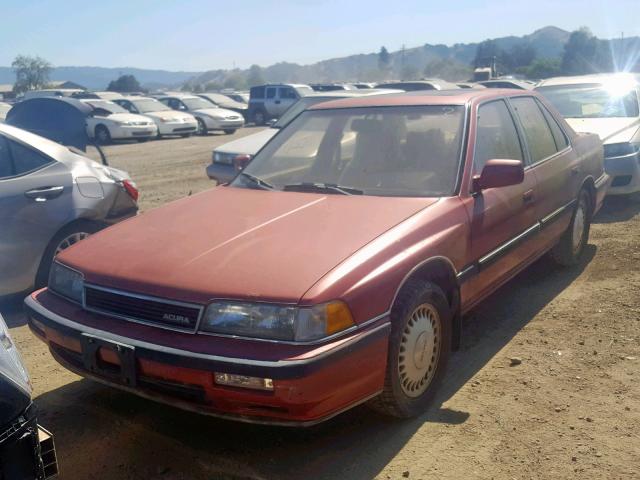 JH4KA466XLC003854 - 1990 ACURA LEGEND L RED photo 2