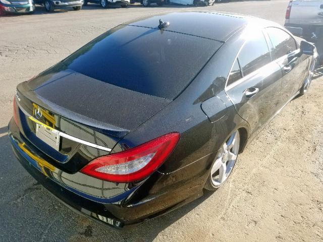 WDDLJ7DB7DA089358 - 2013 MERCEDES-BENZ CLS 550 BLACK photo 4