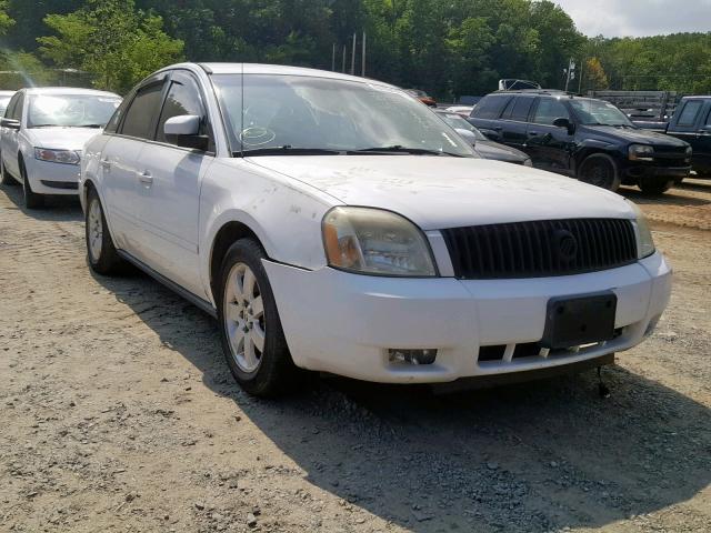 1MEFM40195G614704 - 2005 MERCURY MONTEGO LU WHITE photo 1