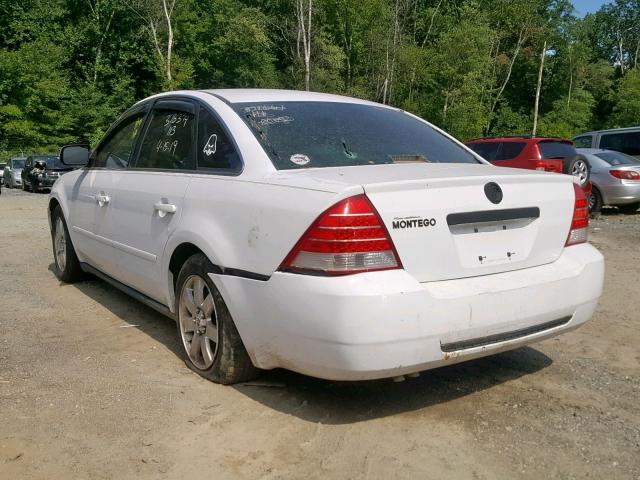 1MEFM40195G614704 - 2005 MERCURY MONTEGO LU WHITE photo 3