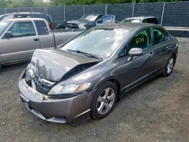 19XFA1F66AE083676 - 2010 HONDA CIVIC LX-S رمادي صورة 2