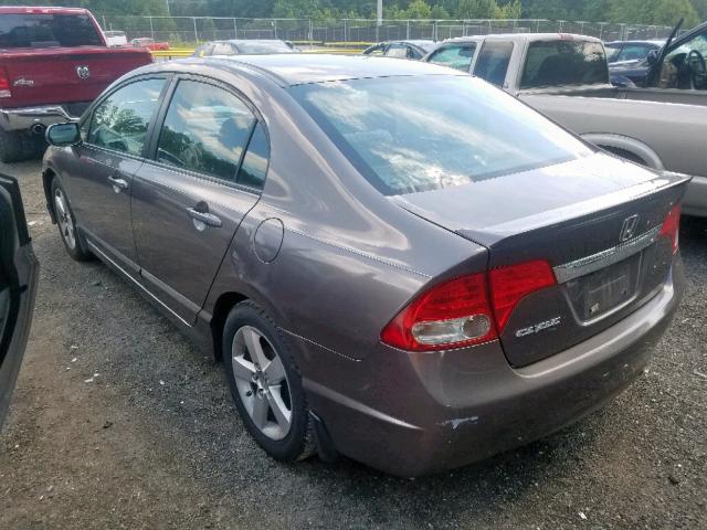 19XFA1F66AE083676 - 2010 HONDA CIVIC LX-S رمادي صورة 3