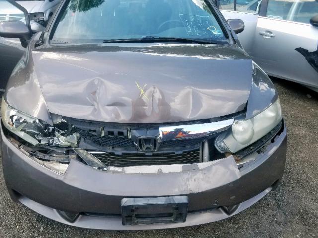 19XFA1F66AE083676 - 2010 HONDA CIVIC LX-S رمادي صورة 7