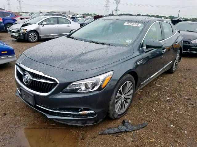 1G4ZP5SS6HU164769 - 2017 BUICK LACROSSE E GRAY photo 2