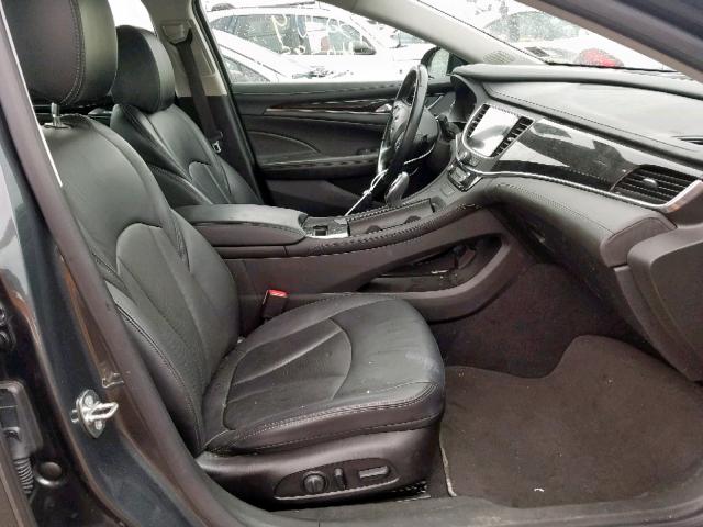 1G4ZP5SS6HU164769 - 2017 BUICK LACROSSE E GRAY photo 5