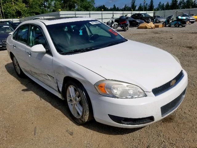 2G1WC5E30D1191407 - 2013 CHEVROLET IMPALA LTZ WHITE photo 1