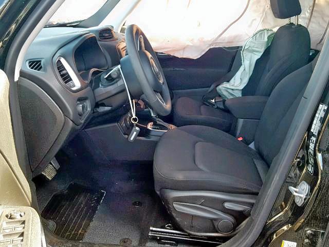 ZACCJBAB8JPH44799 - 2018 JEEP RENEGADE S BLACK photo 5