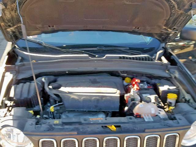 ZACCJBAB8JPH44799 - 2018 JEEP RENEGADE S BLACK photo 7