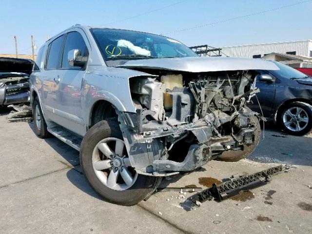 5N1AA0NC8AN621068 - 2010 NISSAN ARMADA SE SILVER photo 1