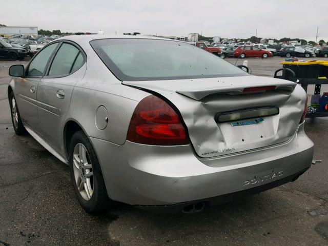2G2WR554561279861 - 2006 PONTIAC GRAND PRIX SILVER photo 3
