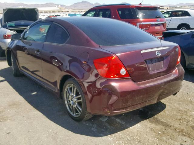 JTKDE177450019744 - 2005 TOYOTA SCION TC იასამნისფერი ფოტო 3