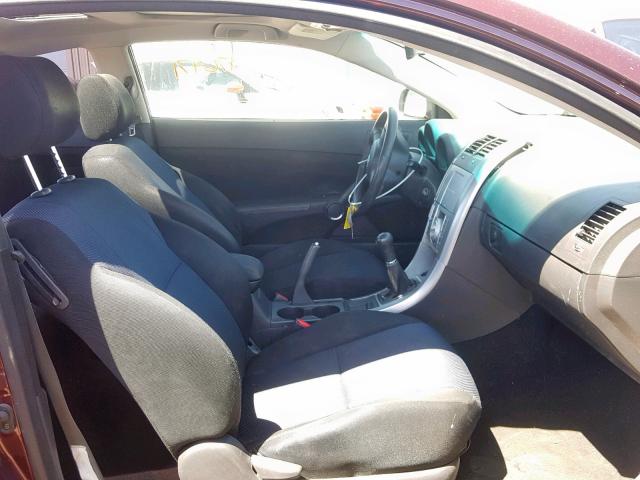 JTKDE177450019744 - 2005 TOYOTA SCION TC იასამნისფერი ფოტო 5