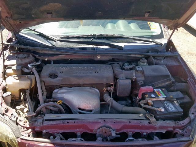 JTKDE177450019744 - 2005 TOYOTA SCION TC იასამნისფერი ფოტო 7