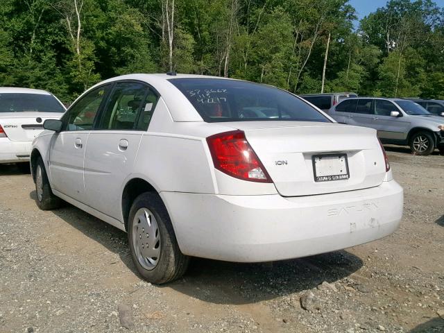 1G8AJ55FX7Z120853 - 2007 SATURN ION LEVEL WHITE photo 3