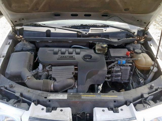 1G8AJ55FX7Z120853 - 2007 SATURN ION LEVEL WHITE photo 7