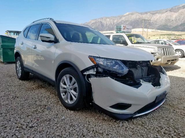 JN8AT2MV6GW152289 - 2016 NISSAN ROGUE S WHITE photo 1