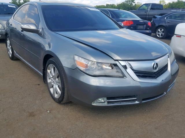 JH4KB2F69AC001088 - 2010 ACURA RL GRAY photo 1