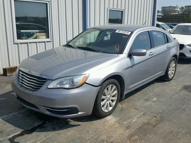 1C3CCBBB6DN693894 - 2013 CHRYSLER 200 TOURIN SILVER photo 2