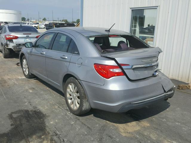 1C3CCBBB6DN693894 - 2013 CHRYSLER 200 TOURIN SILVER photo 3