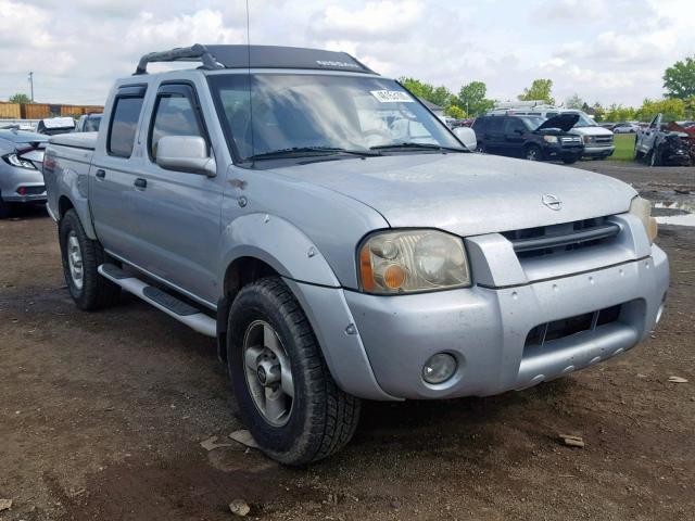 1N6ED27Y42C361215 - 2002 NISSAN FRONTIER C SILVER photo 1