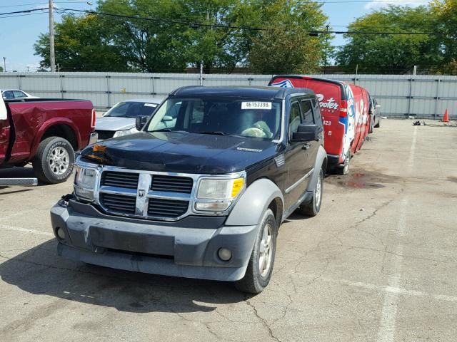 1D8GU28K67W643417 - 2007 DODGE NITRO SXT BLACK photo 2