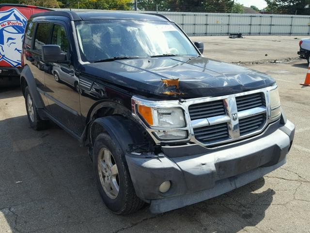 1D8GU28K67W643417 - 2007 DODGE NITRO SXT BLACK photo 9