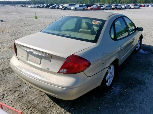 1FAFP55U23A186272 - 2003 FORD TAURUS SES GREEN photo 4