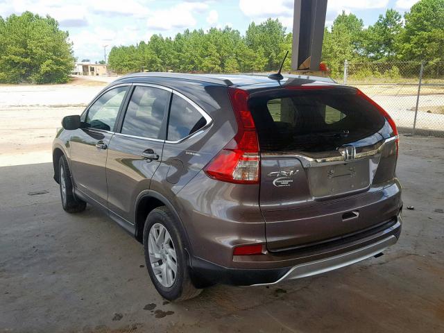 2HKRM3H73FH511423 - 2015 HONDA CR-V EXL SILVER photo 3