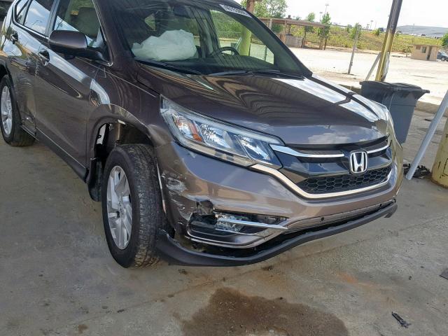 2HKRM3H73FH511423 - 2015 HONDA CR-V EXL SILVER photo 9